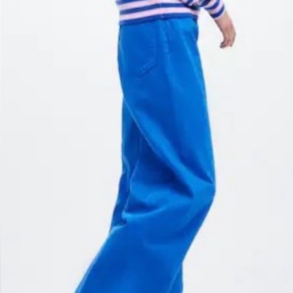 New Marni Uniqlo Blue Women's Baggy Jeans. Fits like S-M, oversized. NWT - Picture 4 of 9